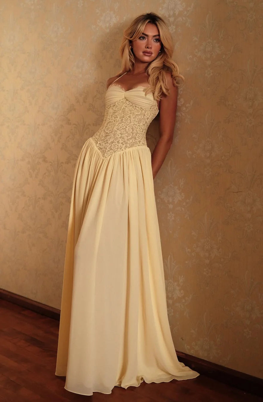 Faye Dress in Butter