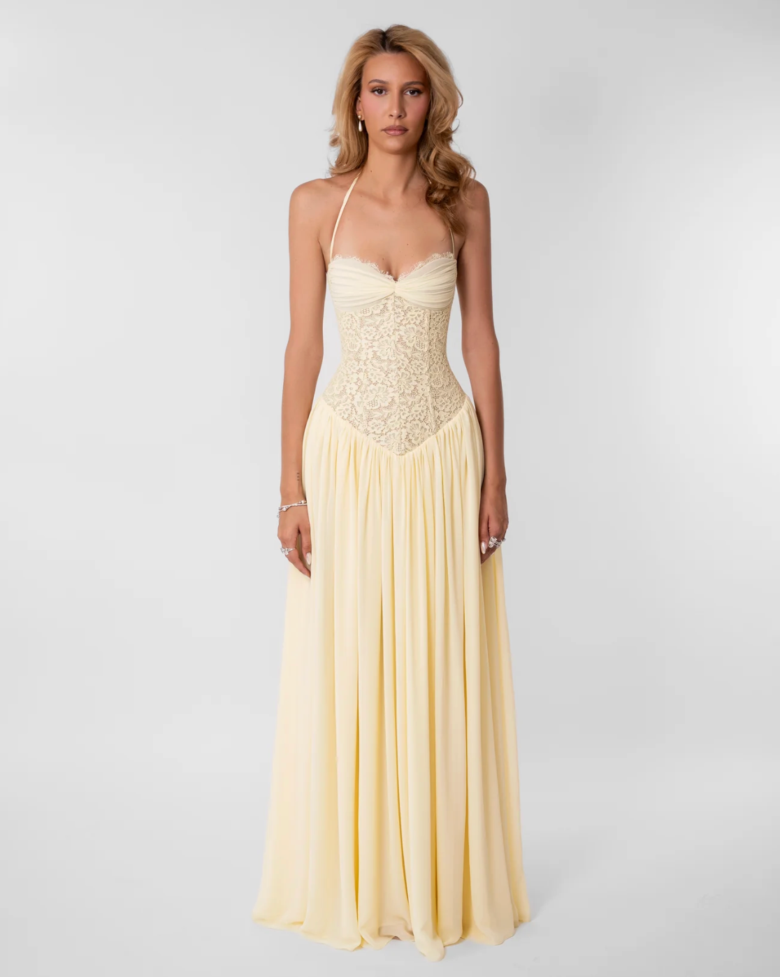 Faye Dress in Butter